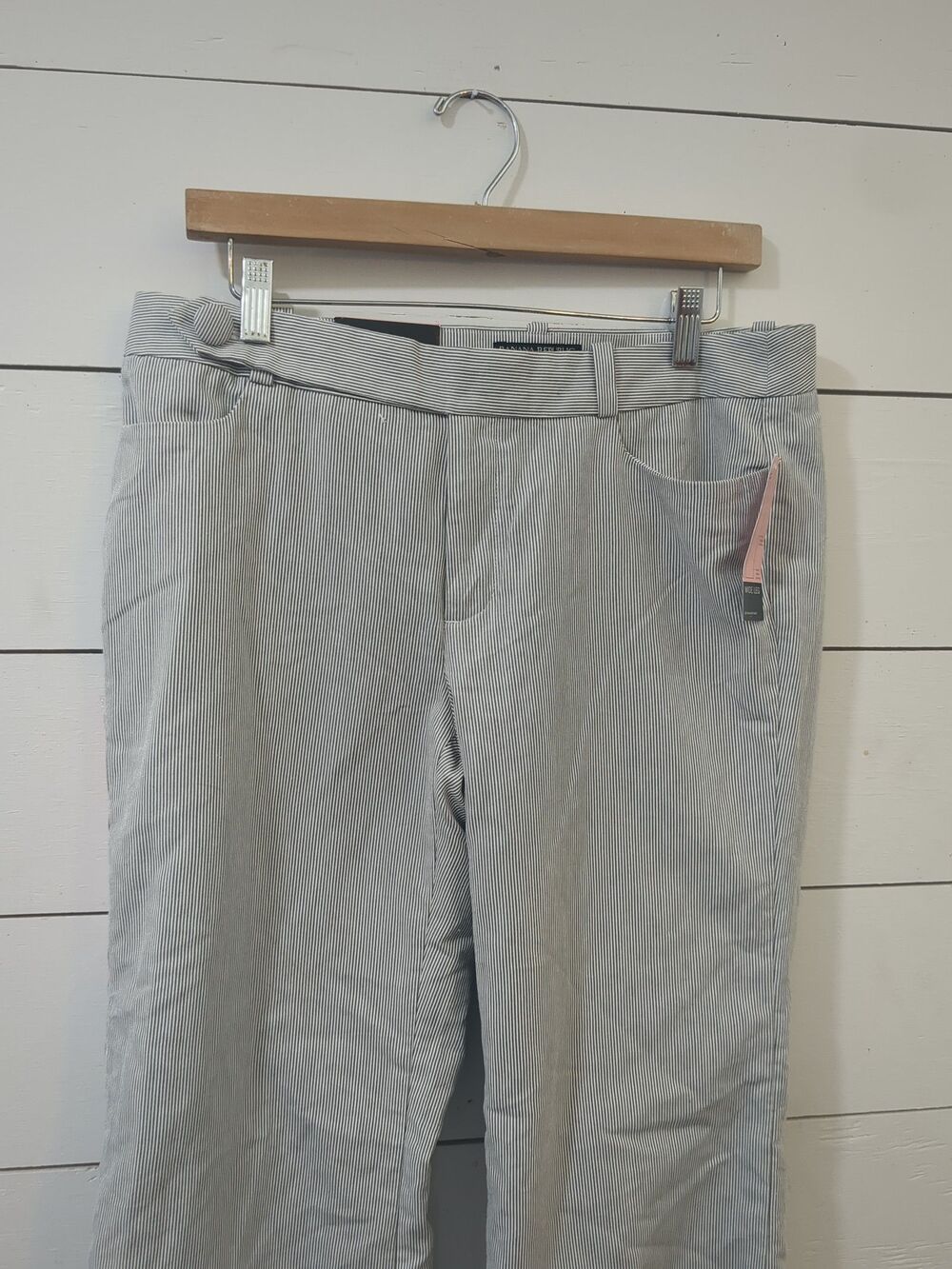Banana Republic 10 petite Martin fit wide leg pants NWT fall office coastal